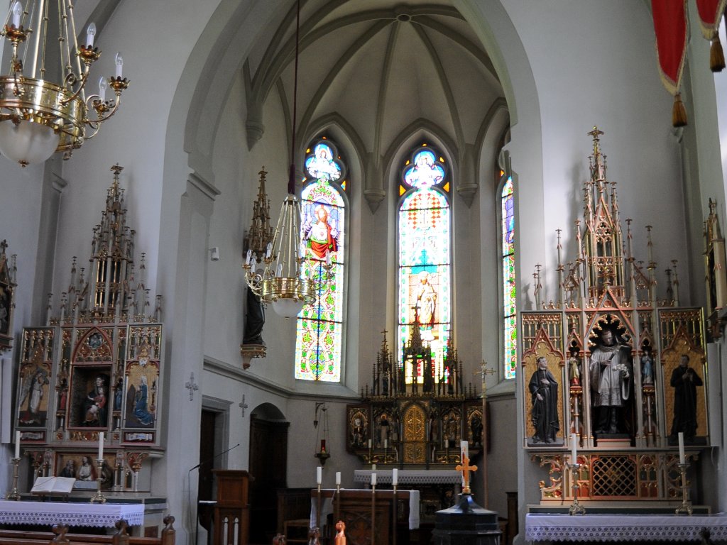 Kuratienkirche Heiliger Wolfgang Altarraum