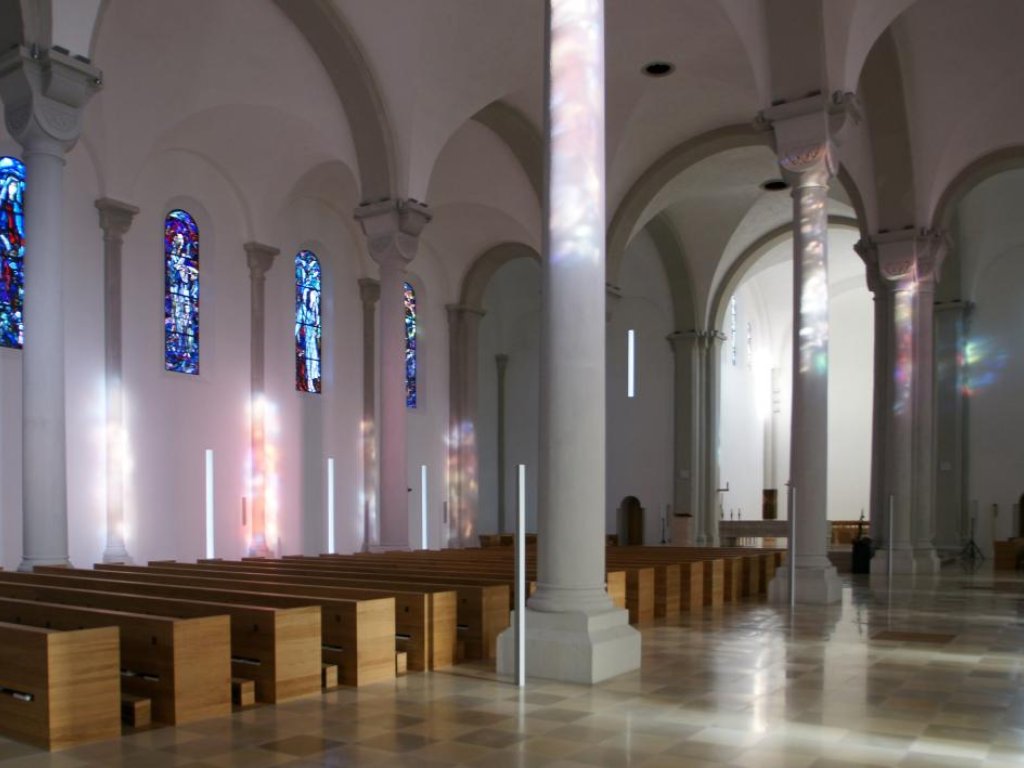 Neue Pfarrkirche Heiliger Ulrich Innenraum