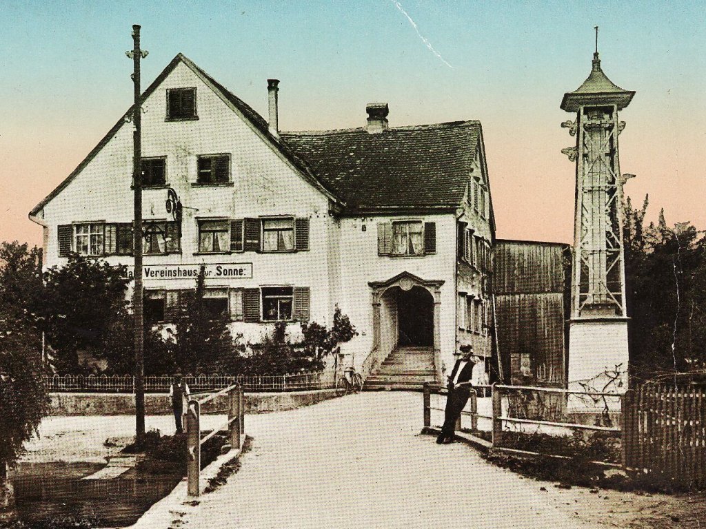Gasthaus Sonne um 1915